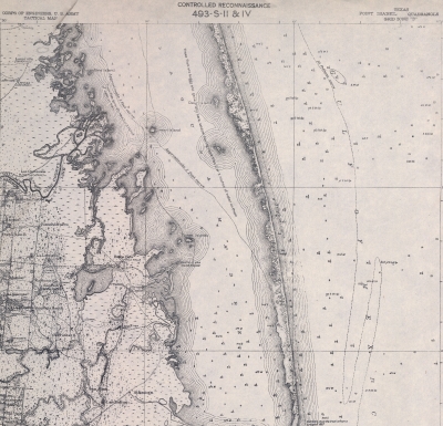 1867 South Padre Survey Map