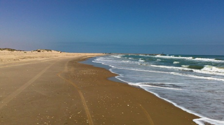 The Beach End of South Padre Island