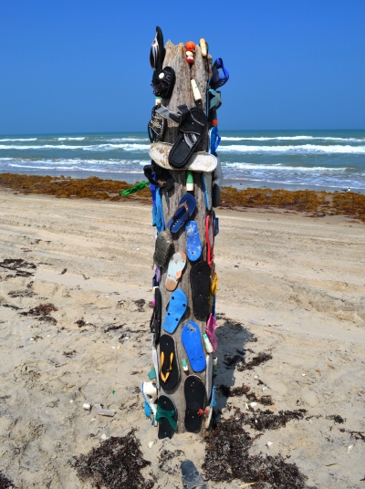 South Padre Island Flip Flop Pole