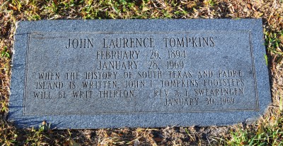 John L. Tompkins Tombstone