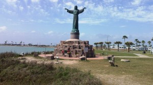South Padre Island Isla Blanca Park El Cristo de los Pescadores